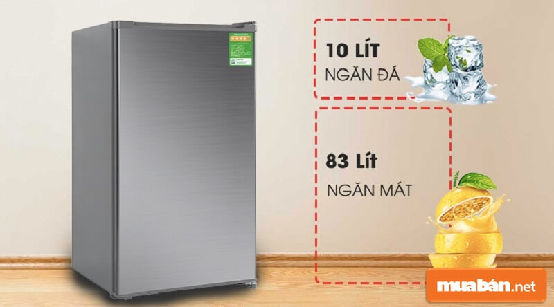 Tủ lạnh mini Beko 93 lít RS9051P có giá bán chỉ khoảng hơn 2 triệu một chút.