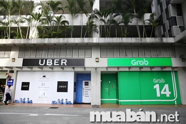 Uber chuyển nhượng thị trường cho Grab