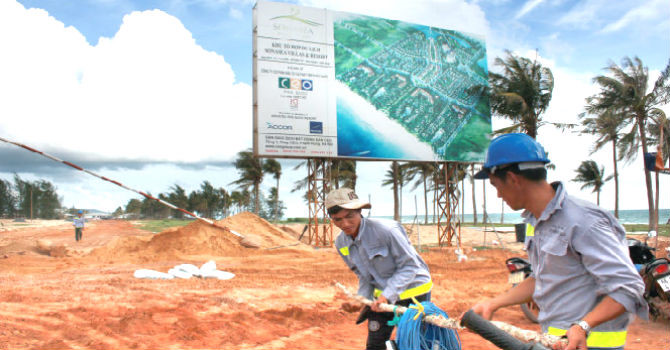 Phú Quốc ngàng càng nhiều các dự án BĐS được xây dựng
