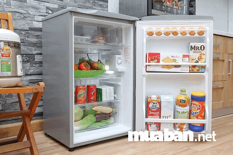 Tủ lạnh dạng mini phù hợp với không gian nhỏ