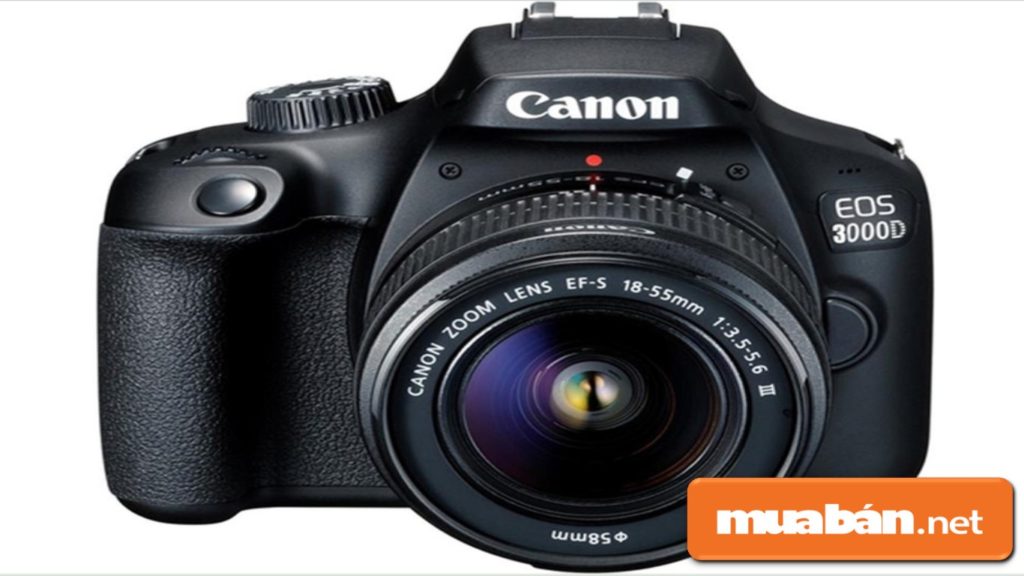 Máy ảnh Canon Eos 3000D còn được hỗ trợ ống ngắm quang học, giúp bạn có những trải nghiệm DSLR chân thực. 