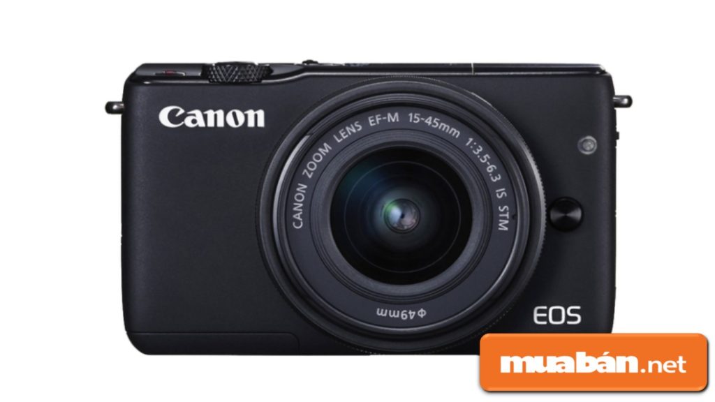 Máy ảnh Canon Eos M10 có thiết kế khá nhỏ, gọn dễ cầm trong quá trình di chuyển. 