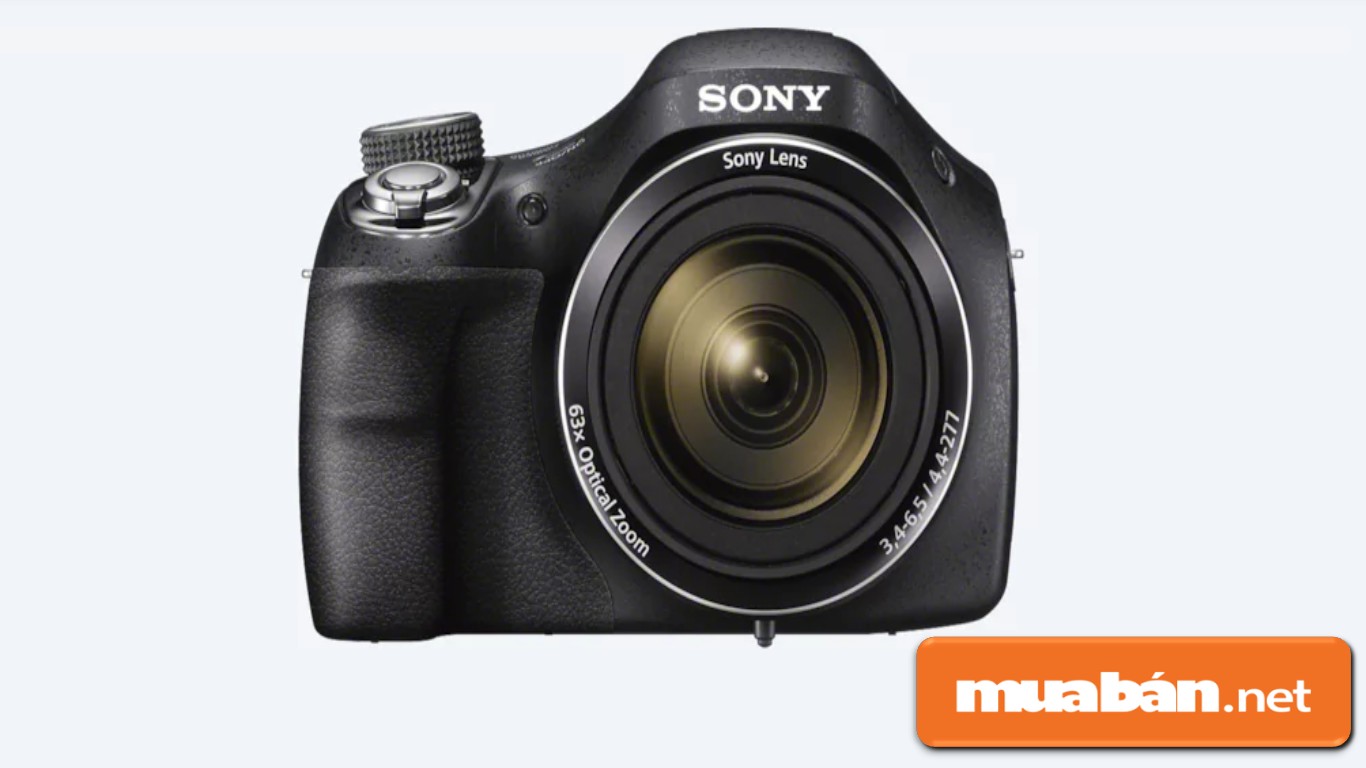 Máy ảnh DSC-H400 được Sony đầu tư với độ zoom 63x như một máy DSLR chuyên nghiệp.