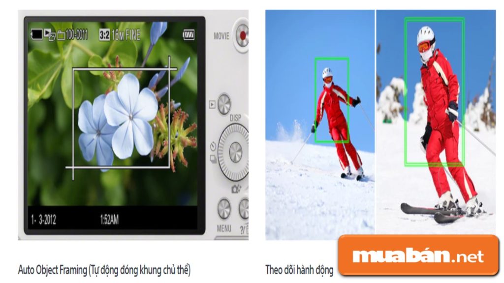Máy ảnh Sony WX350 tính năng tự động nhận diện chủ thể, giúp chủ thể nổi bật hoàn hảo.