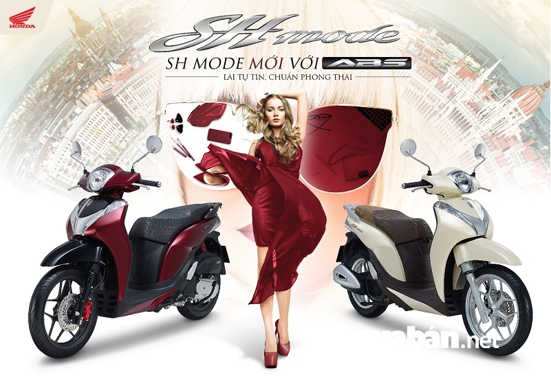SH Mode - dòng xe tay ga hạng sang cho phái đẹp.