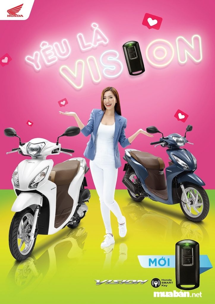 Honda Vision 2019 Smartkey