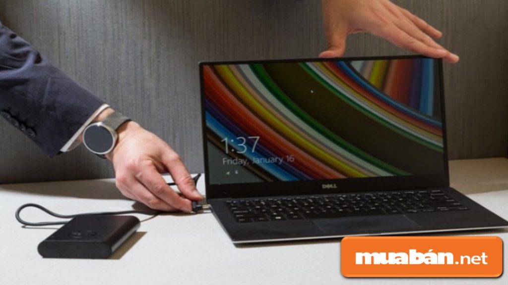 Pin của laptop Dell có thời gian sử dụng khá lâu, bền - hạn chế tối đa tình trạng chai pin.