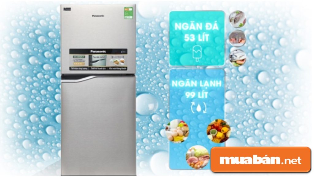 Tủ lạnh có dung tích 152 lít thích hợp sử dụng cho khoảng từ 2-3 người.