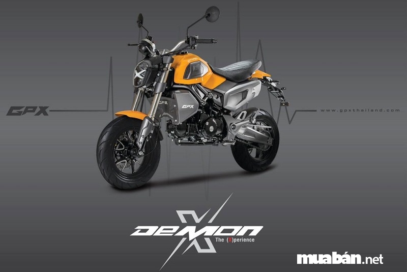 GPX-Demon-X-125 là dòng xe minibike GPX Demon X 125 đời mới thu hút bất cứ ai ngay từ cái nhìn đầu tiên.