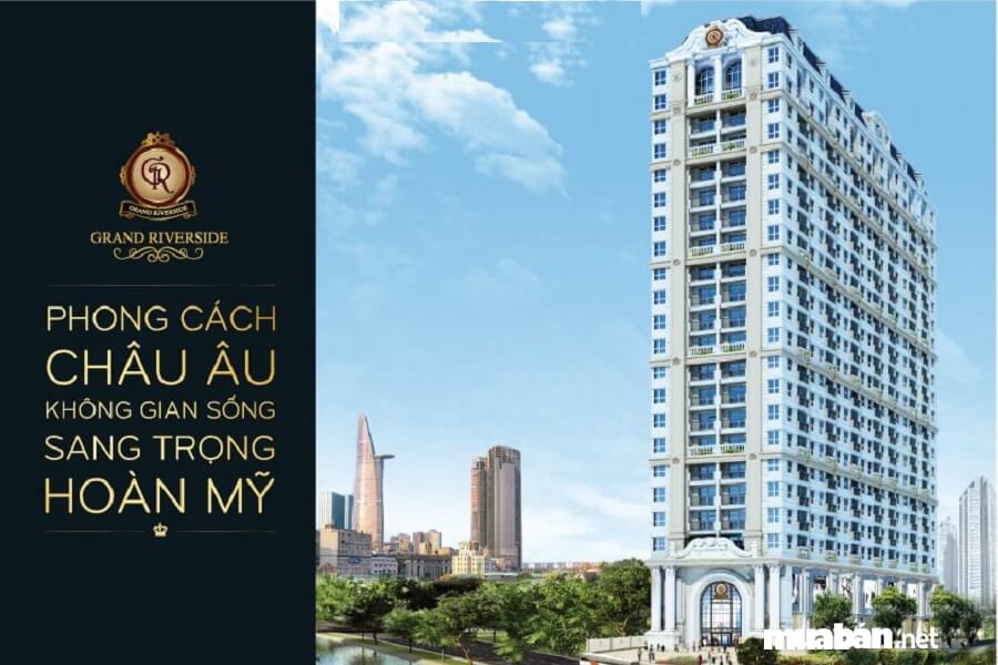 Grand Riverside quận 4 sở hữu hệ thống căn hộ hiện đại được thiết kế tựa như không gian sống Châu Âu giữa lòng Sài Gòn.