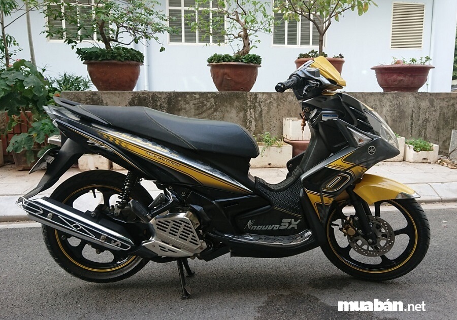 Yamaha Nouvo 5 được trang bị khối động cơ mạnh mẽ