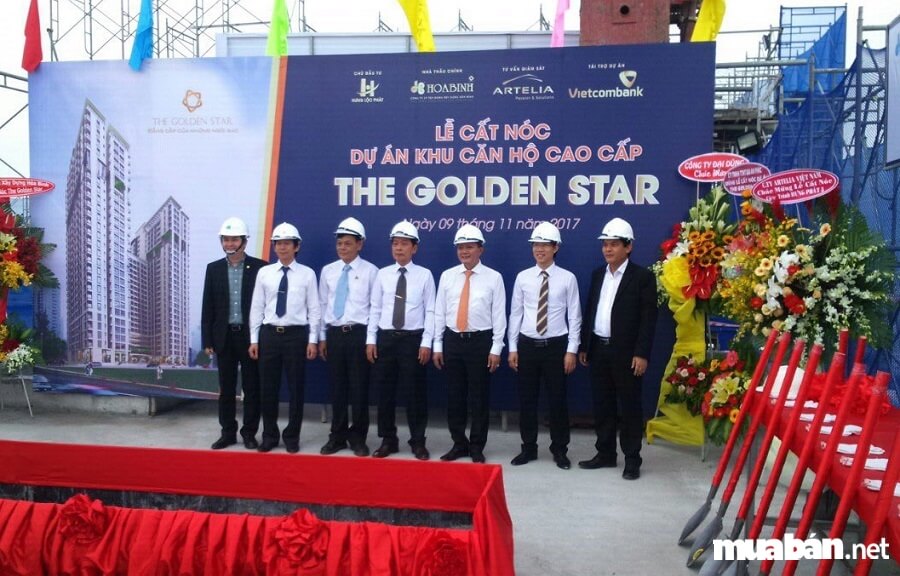 Dự án căn hộ The Golden Star do Công ty Hưng Lộc Phát làm chủ đầu tư.