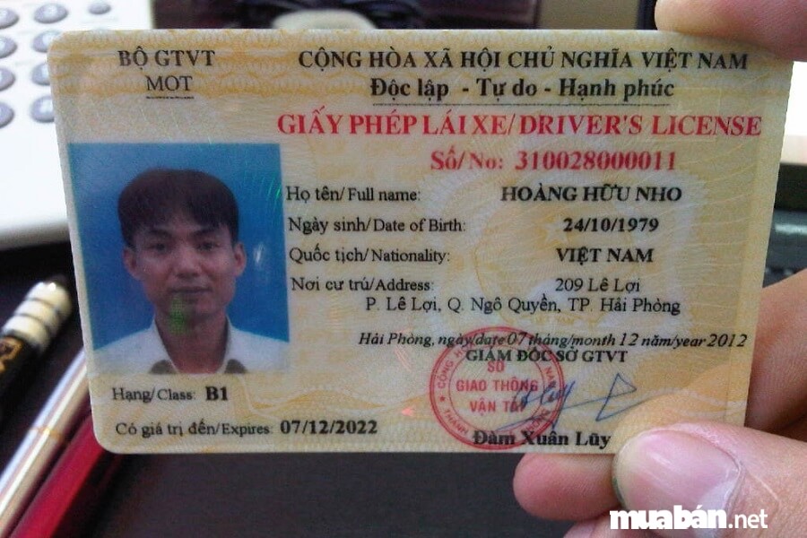 Tại Việt Nam hiện nay có tổng 11 loại bằng lái xe gồm: A, B, C, D, E, F,....