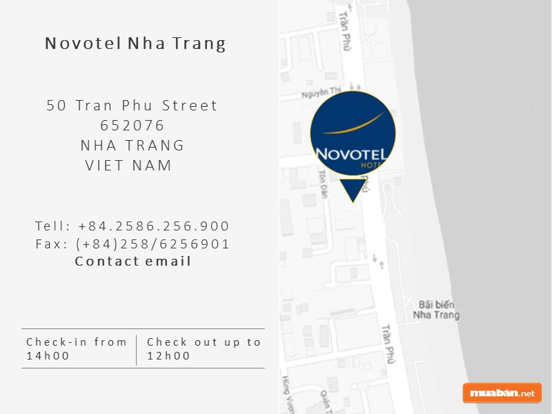 Novotel Nha Trang ở đâu?
