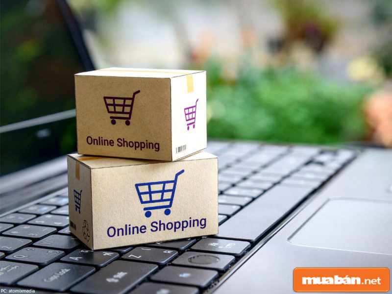 Hàng hoá mua online được vận chuyển tới tận nhà