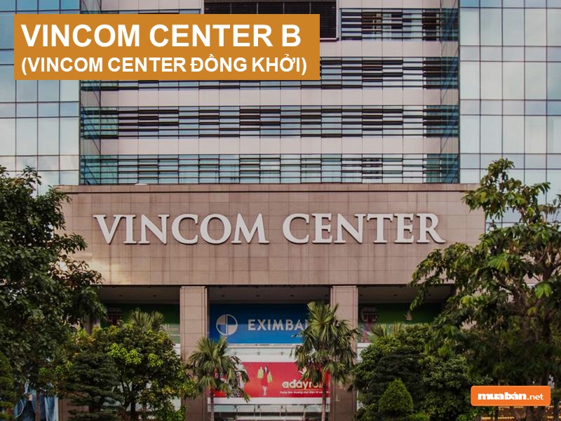 Mặt tiền Vincom Center Đồng Khởi