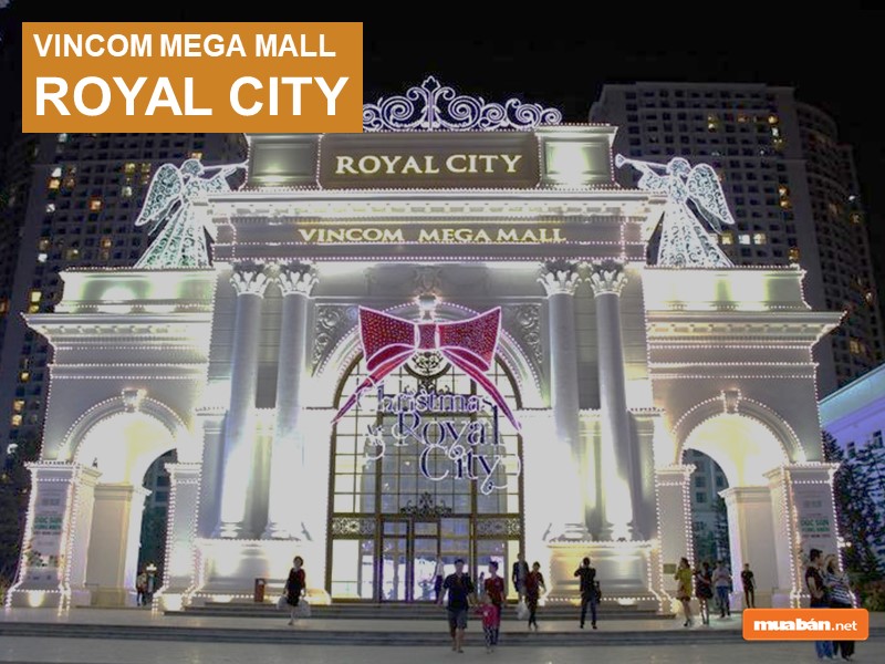Vincom Mega Mall Royal City về đêm