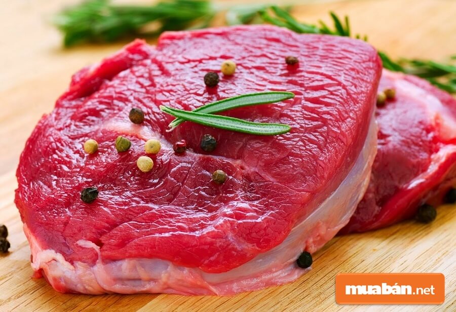 Thịt bò - thực phẩm giàu chất dinh dưỡng