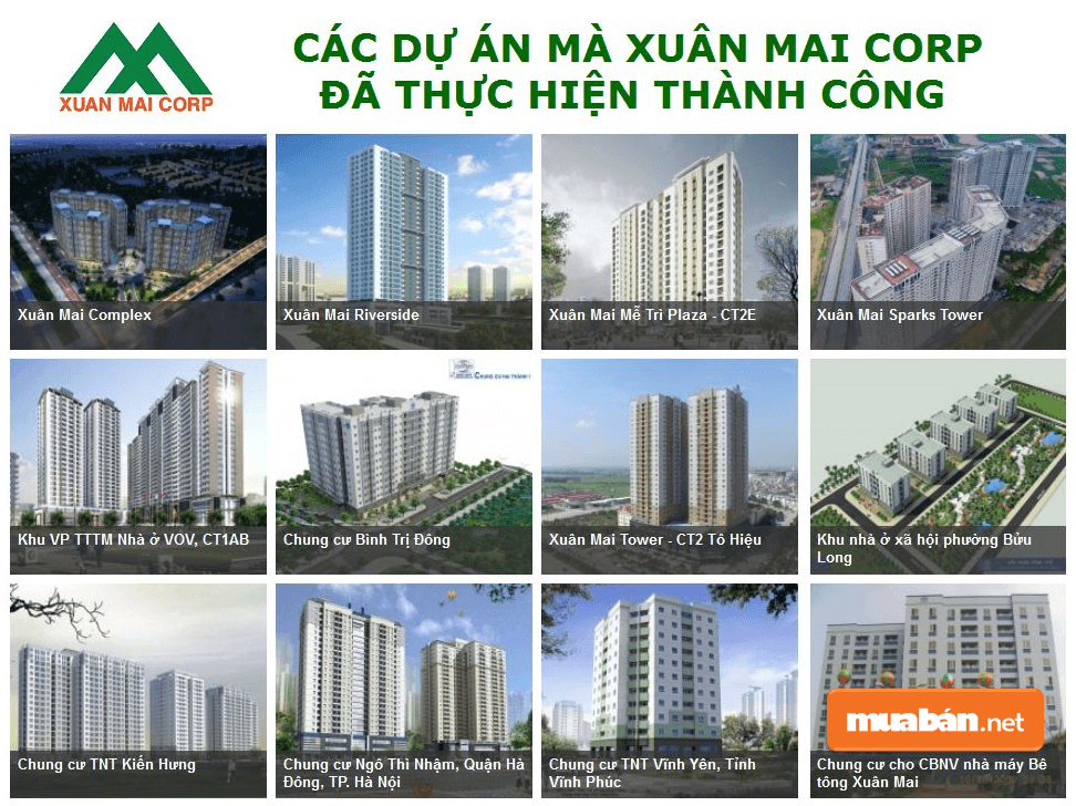 Eco Green Sài Gòn được chủ đầu tư Công ty CP Đầu tư và xây dựng Xuân Mai (Xuân Mai Corp)