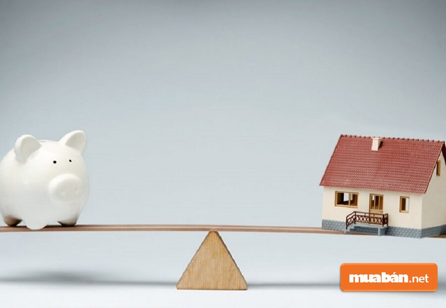 Việc mua nhà trả góp qua ngân hàng sẽ có lợi hơn khá nhiều so với việc bạn ở nhà thuê.