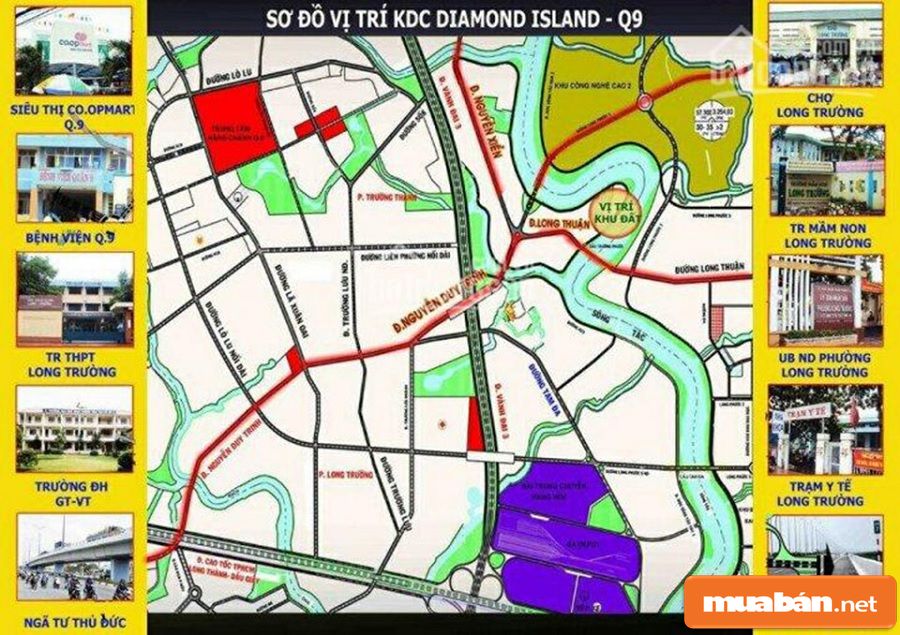 Mua đất Diamond Island Q9