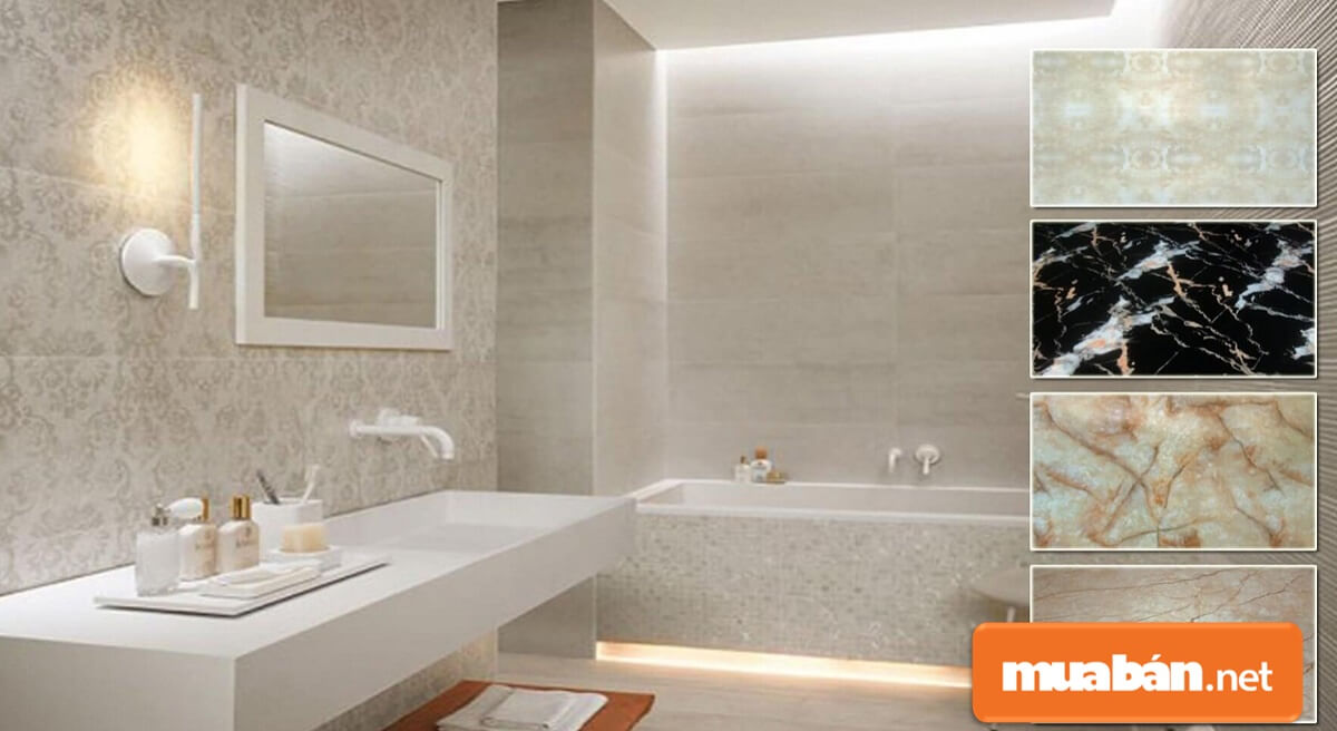 Gia chủ nên chọn những màu sắc tươi sáng khi chọn và thiết kế nội thất phòng tắm đẹp. 